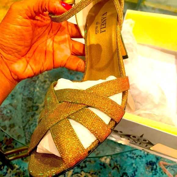 ✨Vaneli Di Notte✨ Elita Metallic Silver Labryfab - Picture 5 of 9